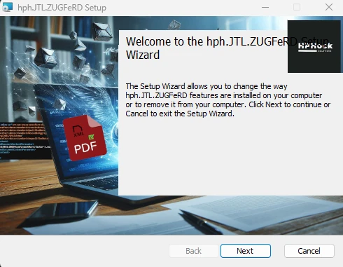 JTL-Wawi hph ZUGFeRD Addon Installer