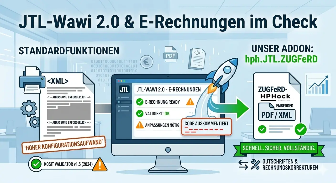 JTL-Wawi 2.0 – E-Rechnungen im Check