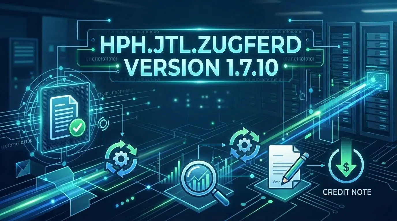 HPH JTL ZUGFeRD Version 1.7.10 - ki generiert